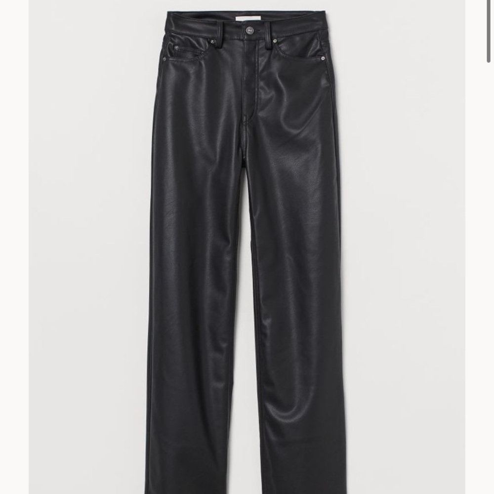 H&M Faux Leather Pant